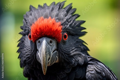 A Beautful Red Tailed Black Cockatoo. © MdBepul