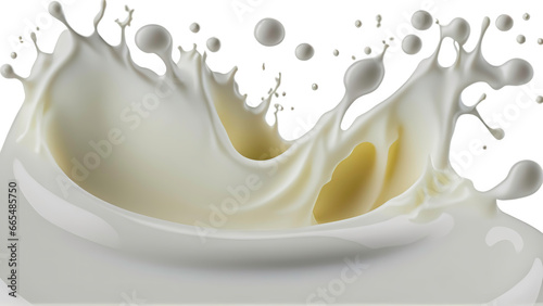 Milk splash as background