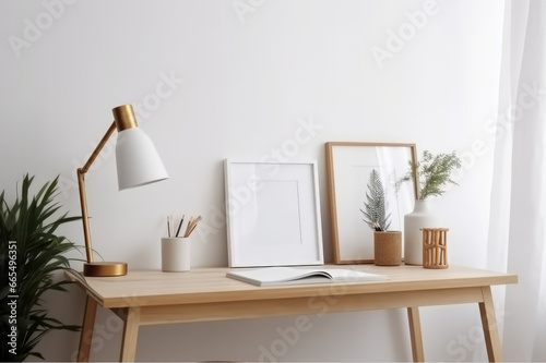 Stylish and minimalist photo frame mockup - The perfect template for showcasing your photography and design ideas © Paper