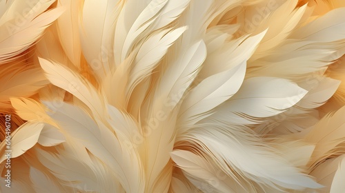 background of feathers © Yi_Studio
