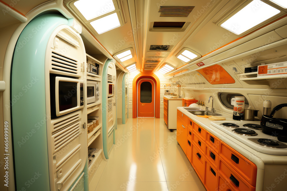 Inside the Advanced Medical Center of an Alien Spacecraft Station - Generative AI