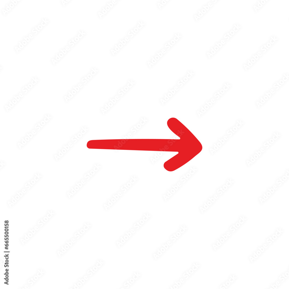 red arrow icon vector red arrow icon vector