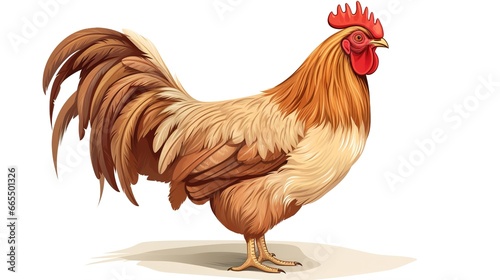 illustration of a rooster