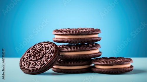 stack of oreo cookies