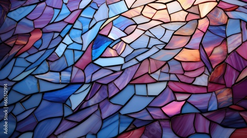colorful cracked mirror background