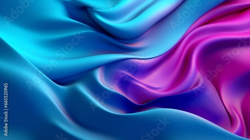 Wallpaper Mural wallpaper abstrack organic liquid ilustration blue pink Torontodigital.ca