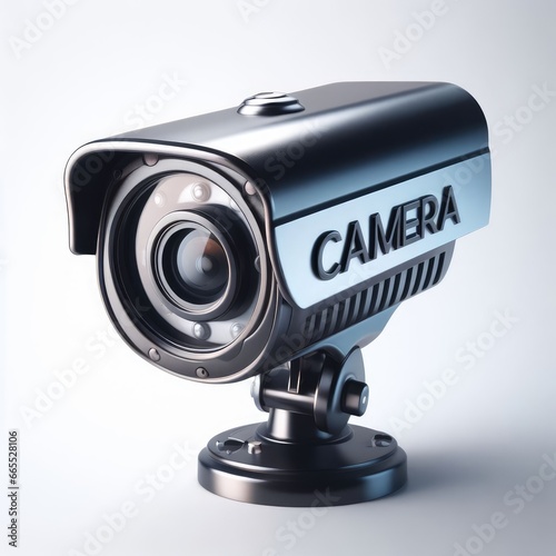 video camera isolated 