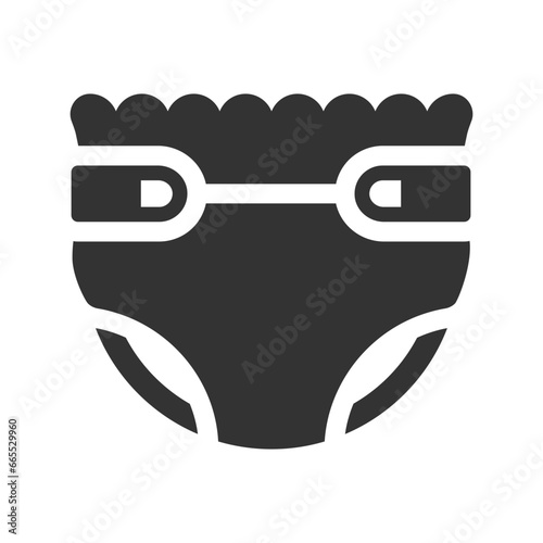 Baby diaper Icon