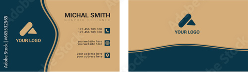 Corporate business card designe