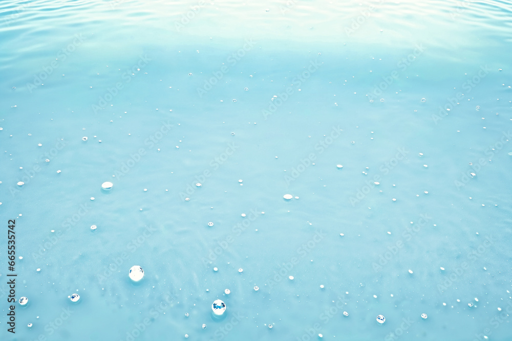 The theme of water droplets and water The theme of water droplets and water
