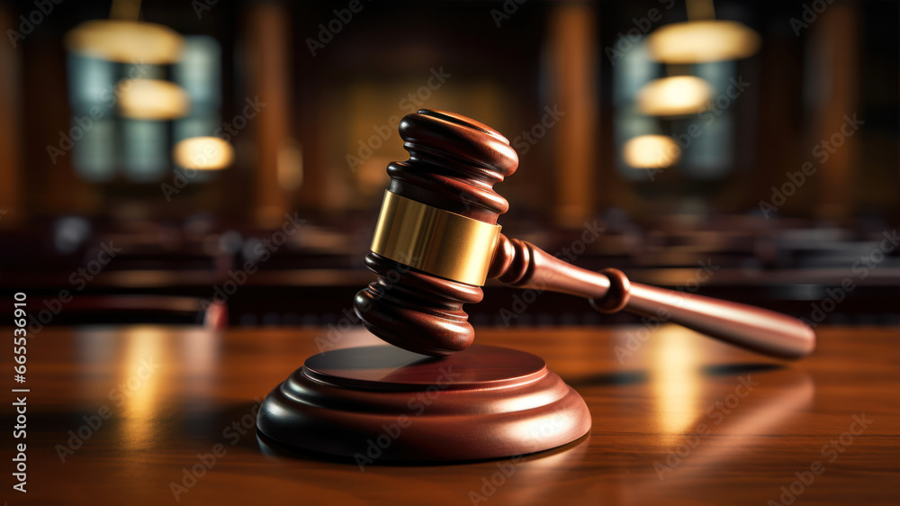 Wooden gavel on the table. Law and justice concept. Wooden gavel on the table. Law and justice concept.