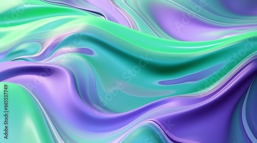 wallpaper abstrack organic liquid ilustration green and purple