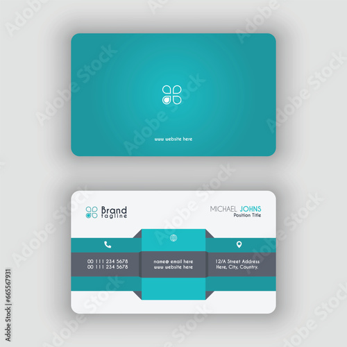 Professional Corporate Business Card Design Template