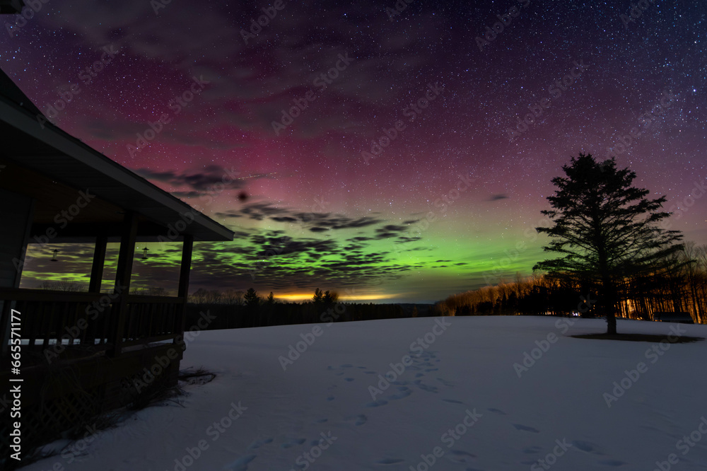 Northern Lights & Summer, Winter Nights - Upper Peninsula of Michigan