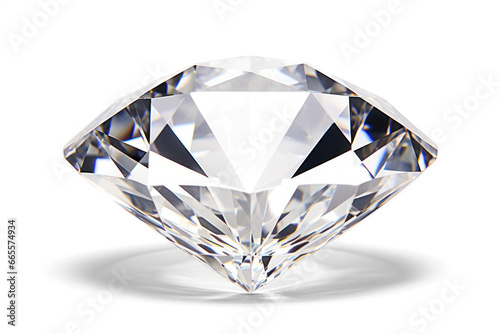 diamond  png file of isolated with shadow on transparent background