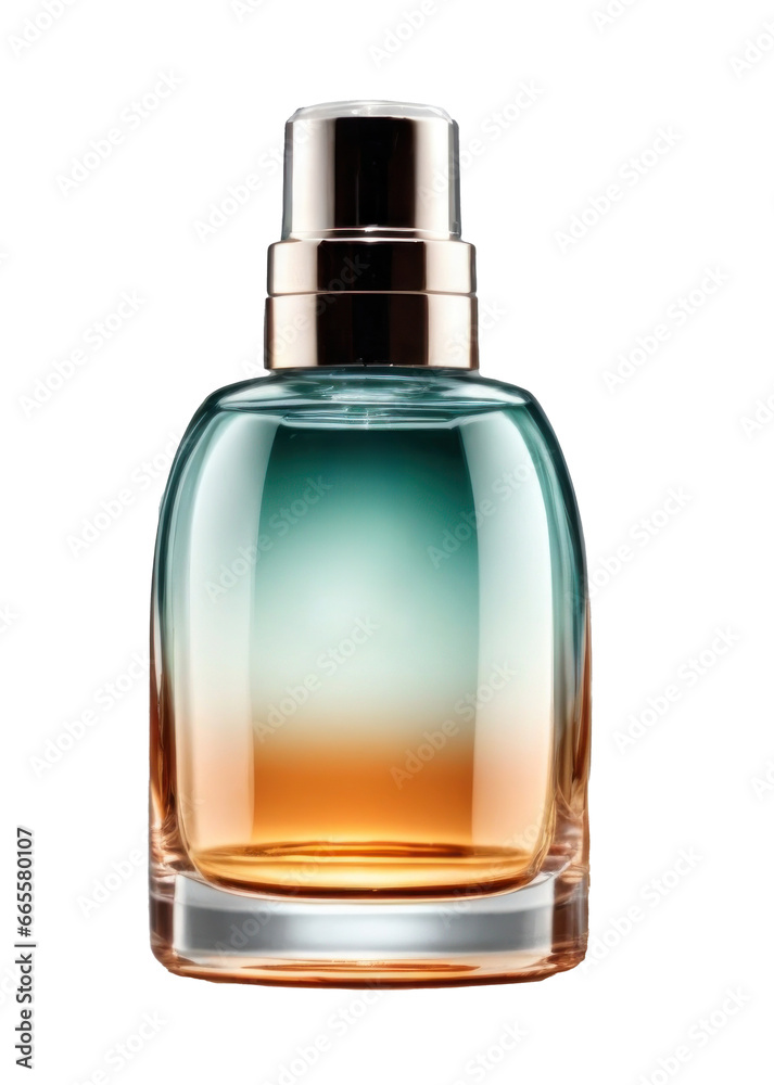 cosmetic bottle isolated on transparent background. generative ai cosmetic bottle isolated on transparent background. generative ai