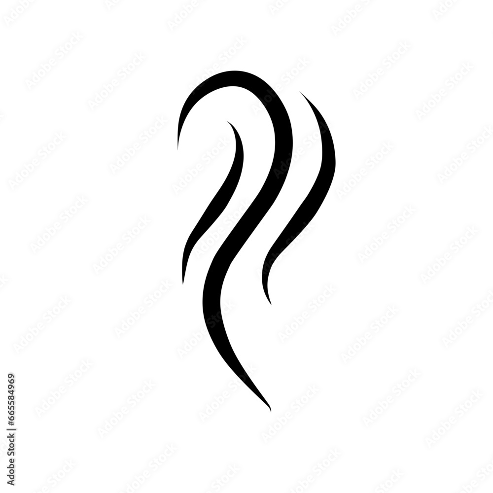 Vector smell icon Vector smell icon