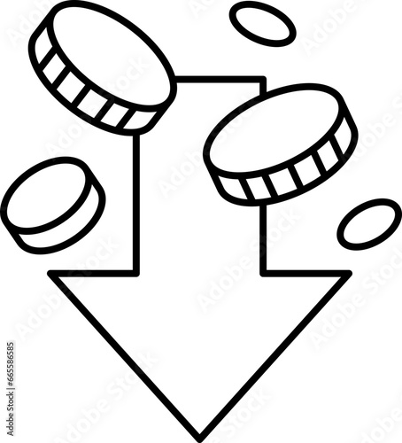depreciation  icon