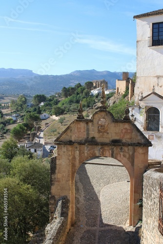 Arch of Felipe V, Ronda, Andalusia, Spain