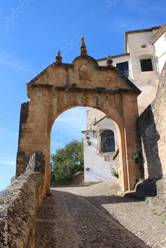 Arch of Felipe V, Ronda, Andalusia, Spain