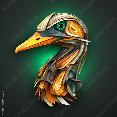 head of a bird