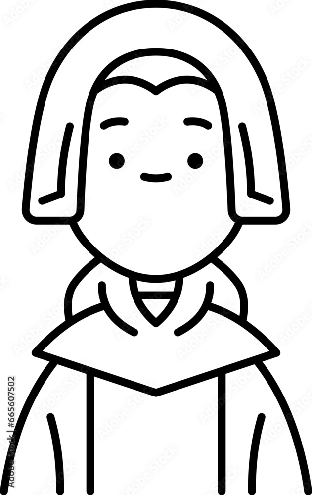 Obraz premium cleric icon