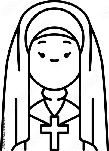 nun  icon