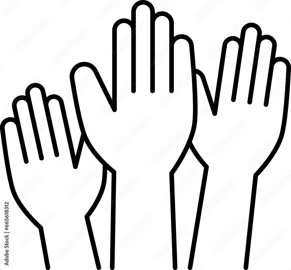 Obraz premium participant icon