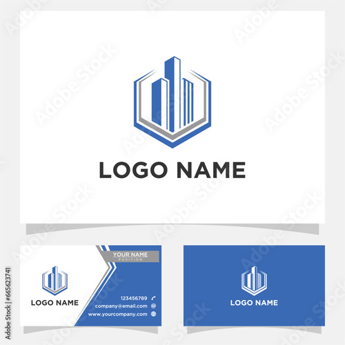 Home Building Logo Vector Template