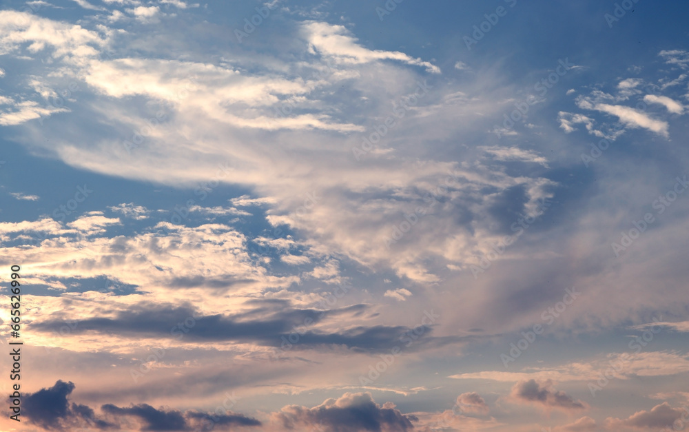 Sky landscape. Peaceful sky in a general close-up. Sky landscape. Peaceful sky in a general close-up.