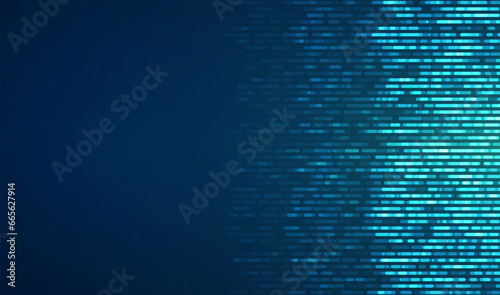 Technology background. Big data visualization. Tech abstract data lines