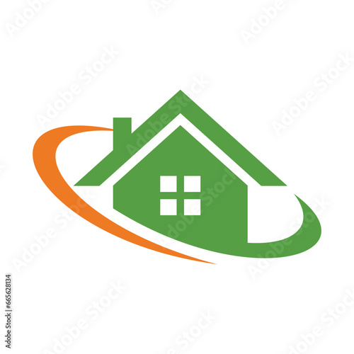 home residence house logo icon