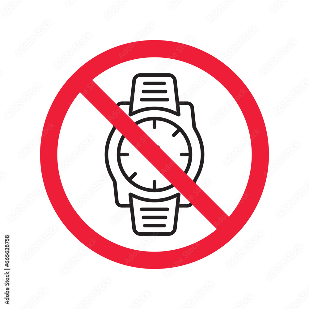 Forbidden Prohibited Warning, caution, attention, restriction label