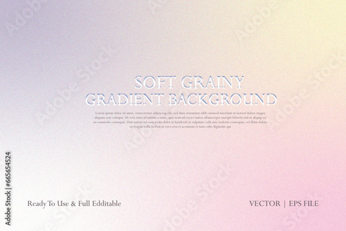 Soft Grainy Gradient Background