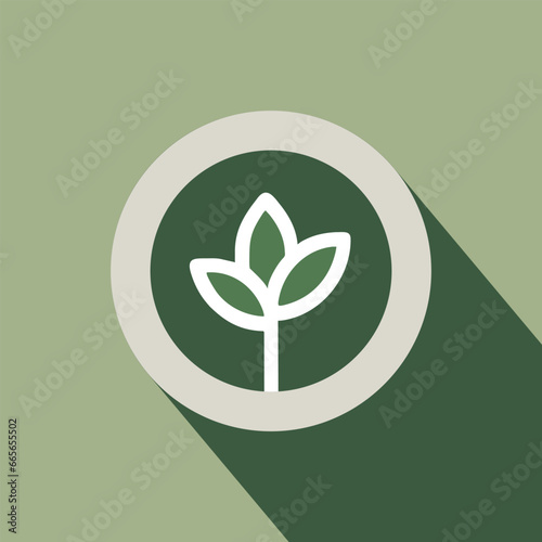 plant icon button
