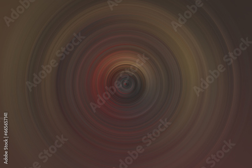Radial blur in dark brown and yellow tones