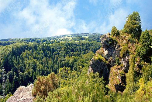 La roche d'oêtre (Normandie) photo