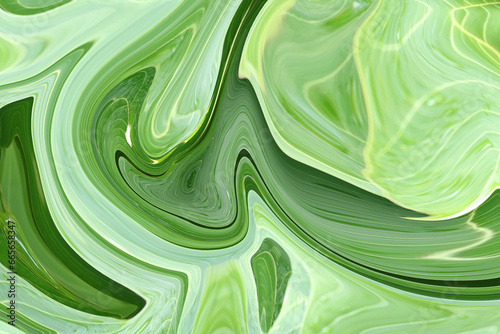 Green marble ink texture acrylic painted waves texture background. pattern can used for wallpaper or skin wall tile luxurious.