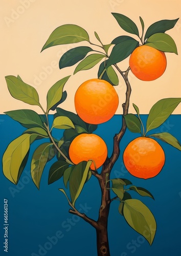 Fruits healthy vitamin orange citrus food green ripe nature fresh