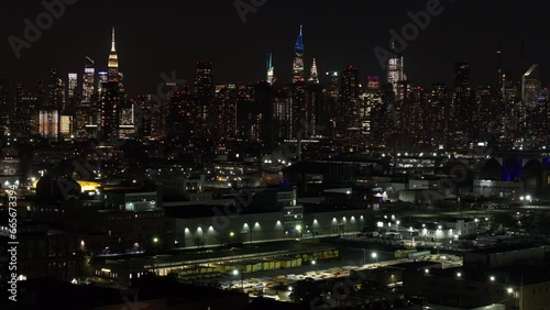 Wallpaper Mural New York City after dark Torontodigital.ca