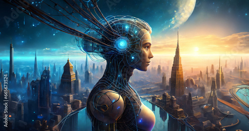Artificial Intelligence in a Digital World like human