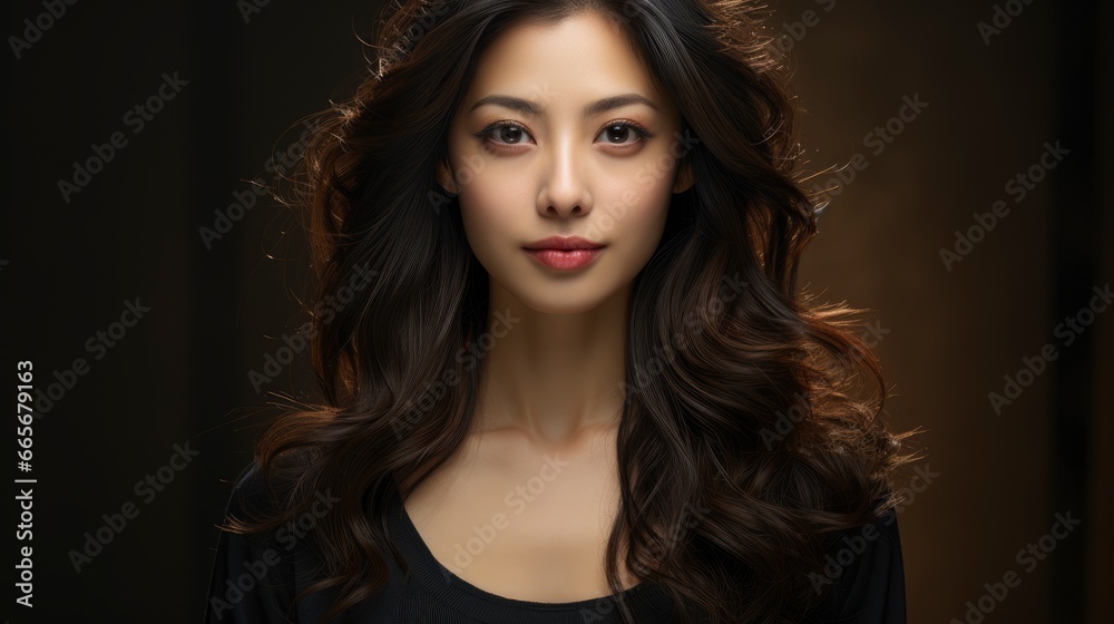 Beautiful Asian Female Portraitphotorealistic Photore, Background Image , Beautiful Women, Hd