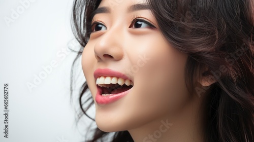 Closeup Cute Tender Young Asian Female Holding Breath   Background Image   Beautiful Women  Hd