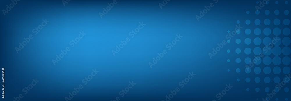 Abstract vector blue banner design template - obrazy, fototapety, plakaty 