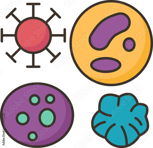 microbes  icon