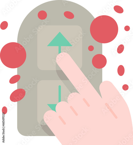pressing  icon