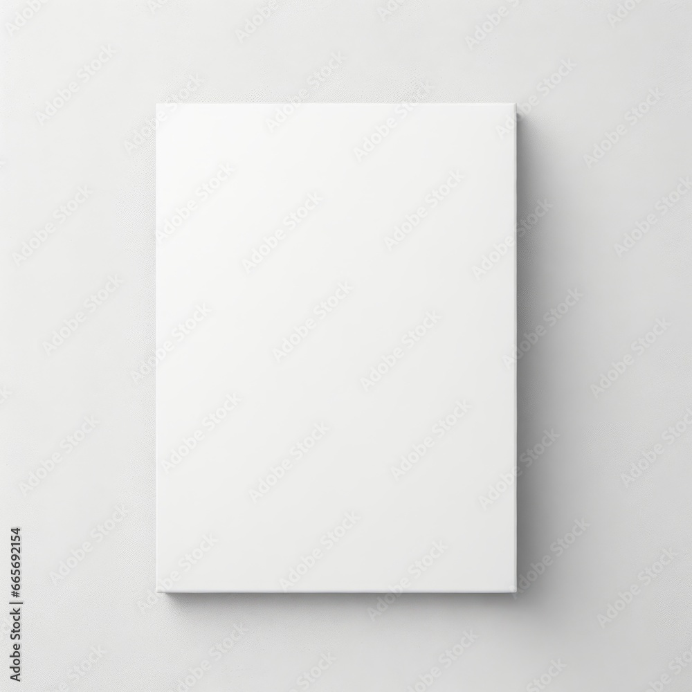 Blank Canvas Mockup for Artistic Expression and Wall Art Design Blank Canvas Mockup for Artistic Expression and Wall Art Design