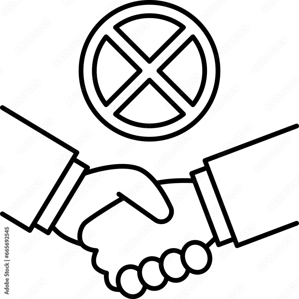 handshake  icon