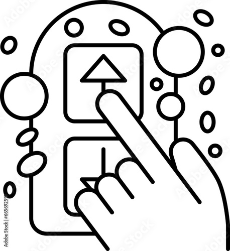 pressing  icon