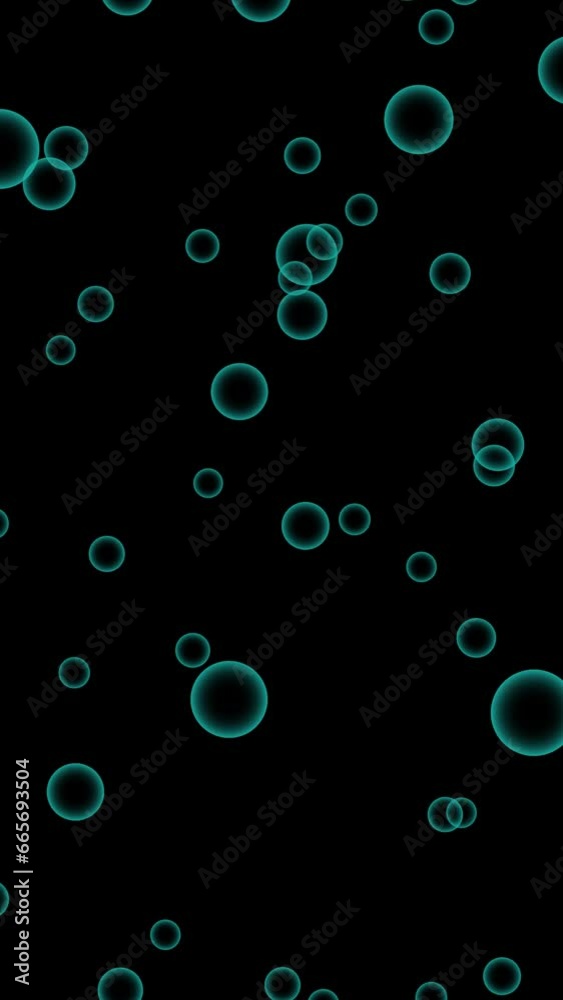 background with bubbles on black, animated bubbles, vertical video background with bubbles on black, animated bubbles, vertical video